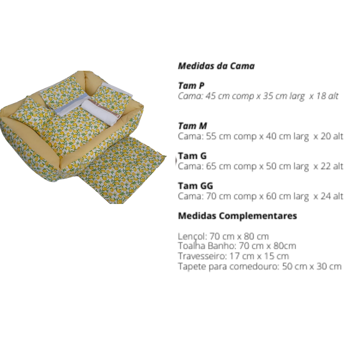 tamanho de cama ideal para cada raça